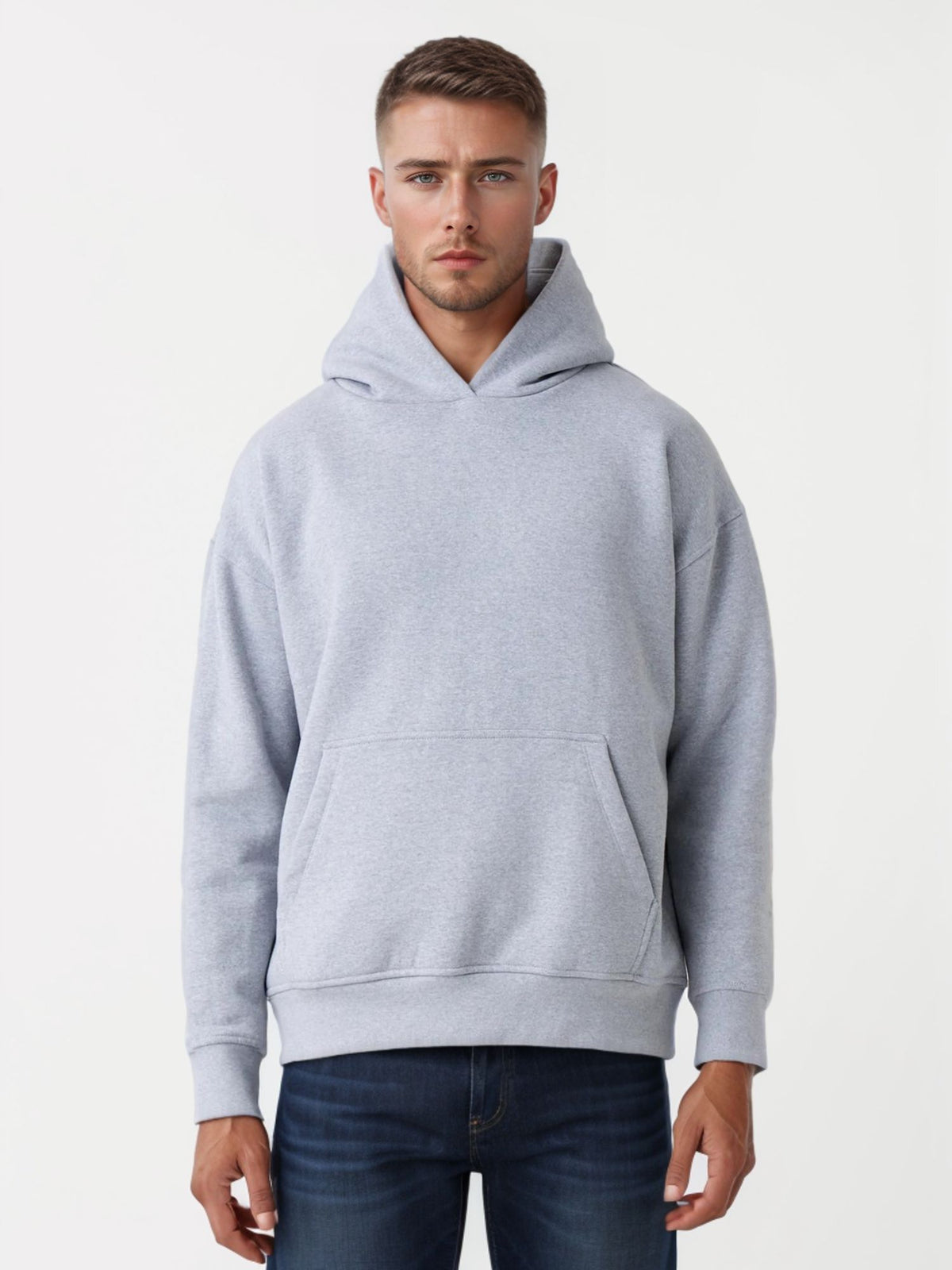 Men's Oversized Fleece Hoodie | Heavyweight Urban Essential