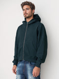 Men's Oversized Zipper Hoodie | Heavyweight Fleece Armor