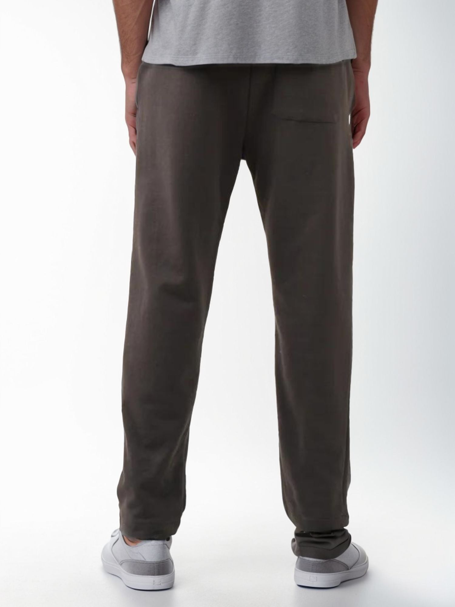 Men’s Relaxed-Fit Fleece Sweatpants | Cozy Open-Bottom Luxe