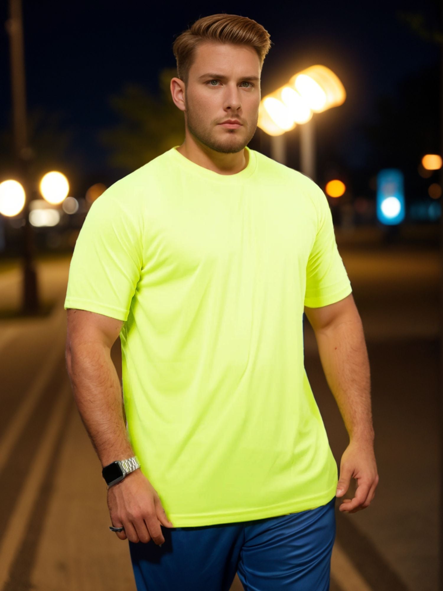 Men's Active Performance Tee | Quick-Dry Workout Essential