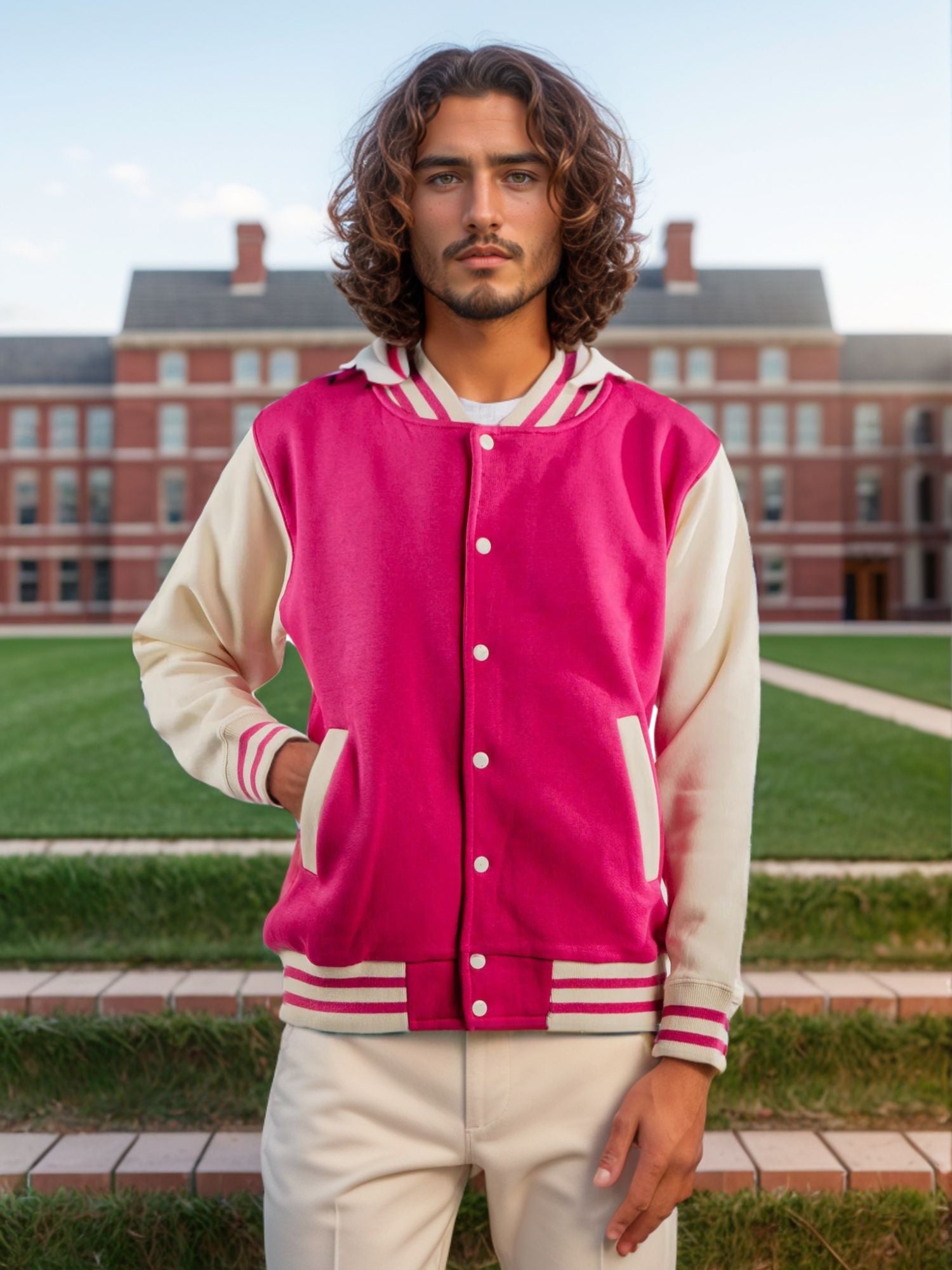 Men’s Varsity Fleece Sweatshirt | Soft & Stylish Comfort