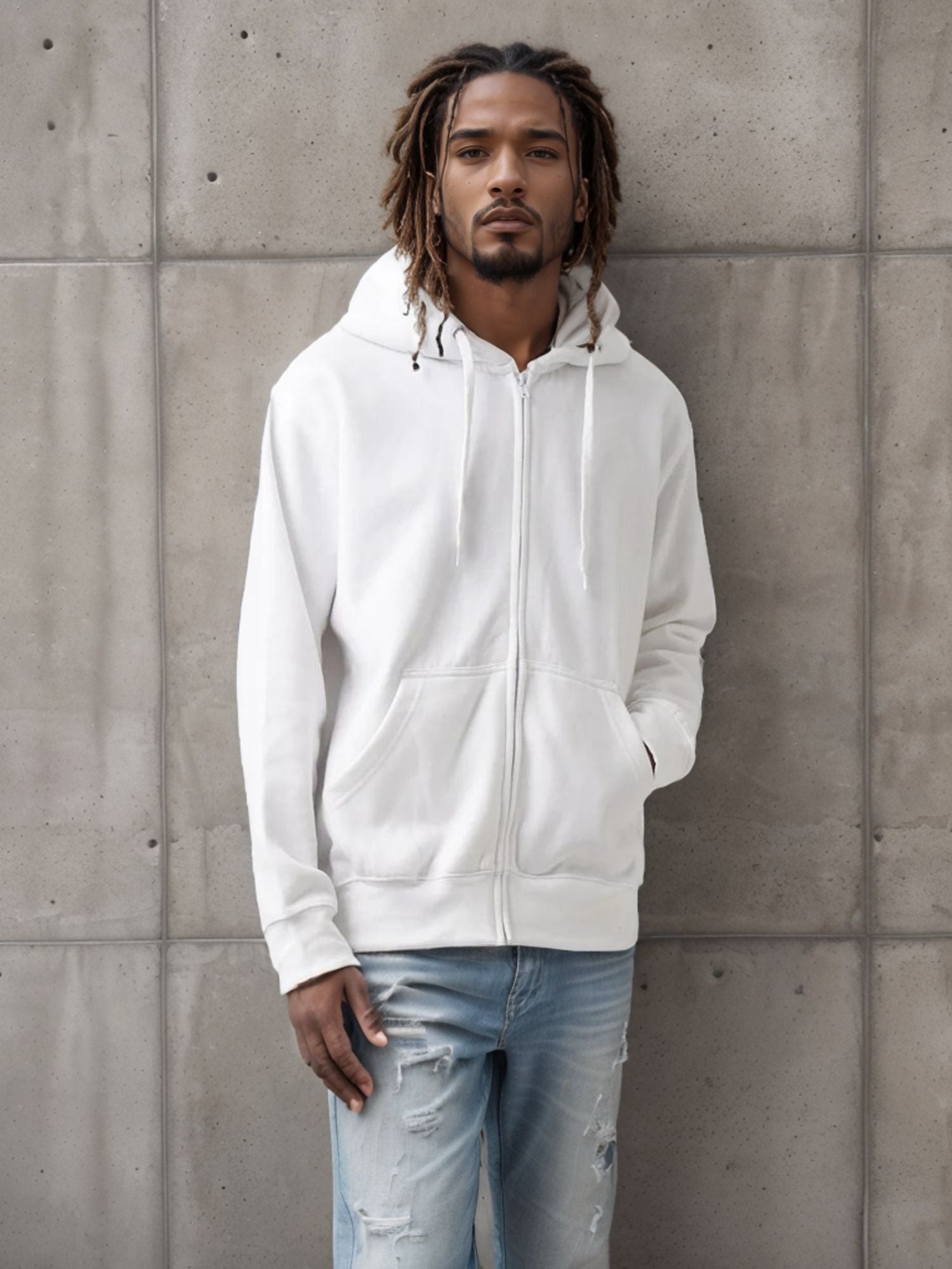 The Essential Zip-Up Fleece Hoodie | Stay Warm & Cozy