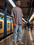 Men’s Heavyweight Cotton Oversized T-Shirt | Street Essential