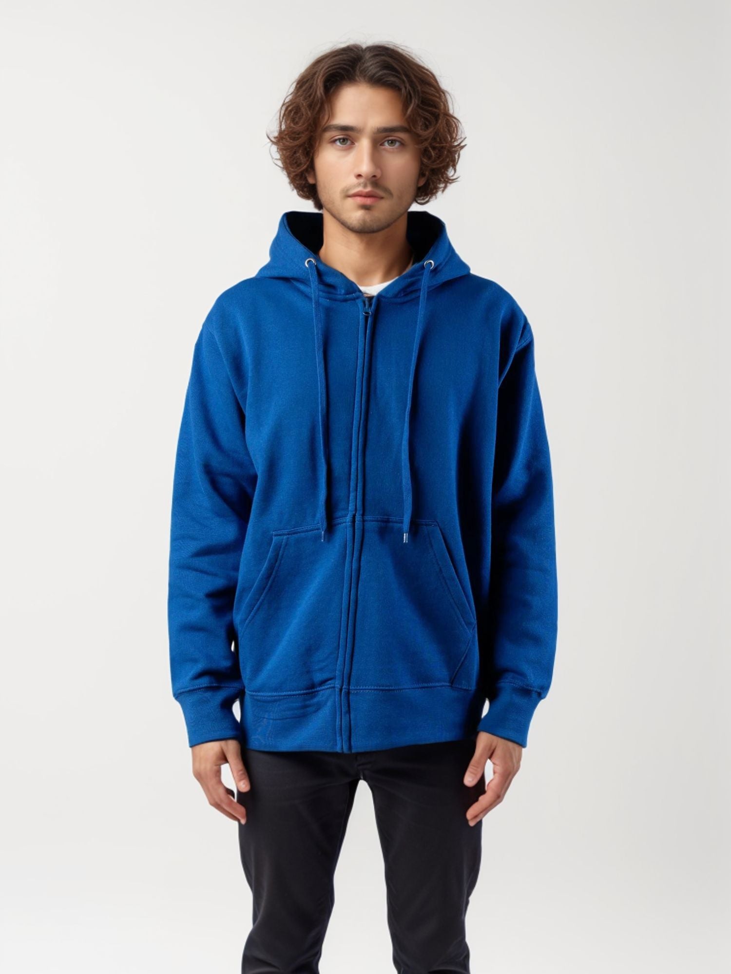 The Essential Zip-Up Fleece Hoodie | Stay Warm & Cozy