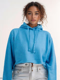 Women's Soft Fleece Cropped Hoodie | Trendy & Vibrant Colors