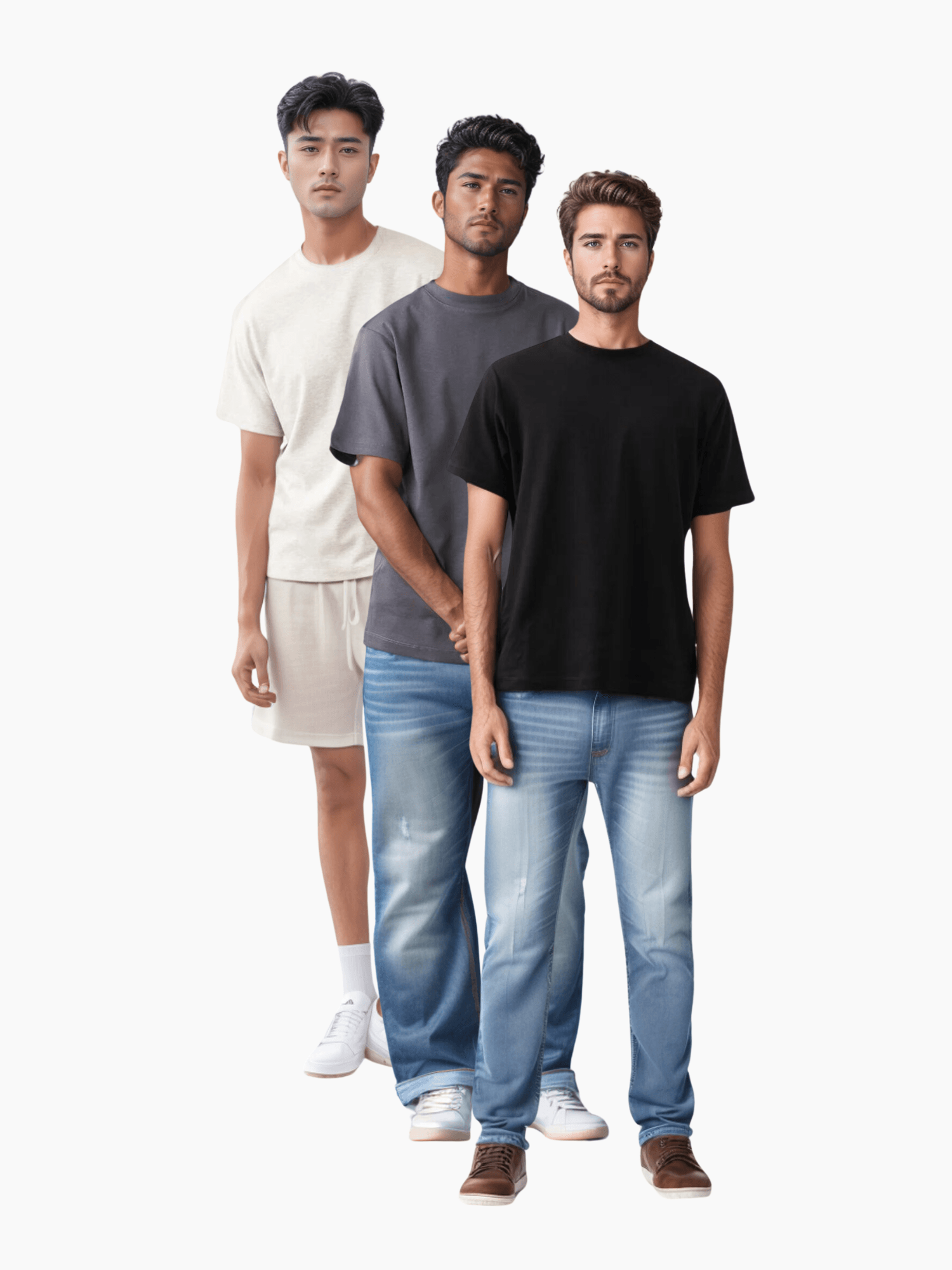 3-Pack Luxury Pima Cotton T-Shirts | Ultra-Soft Fit for Men