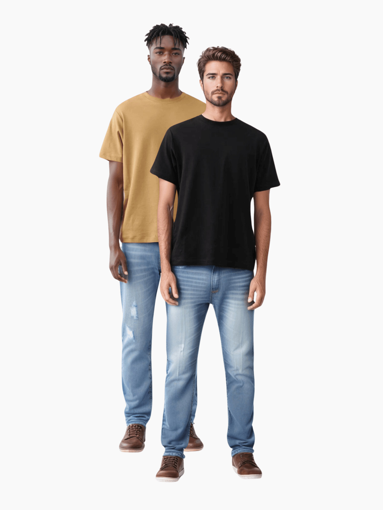 2-Pack Men's Pima Cotton T-Shirts | Luxurious Softness & Style