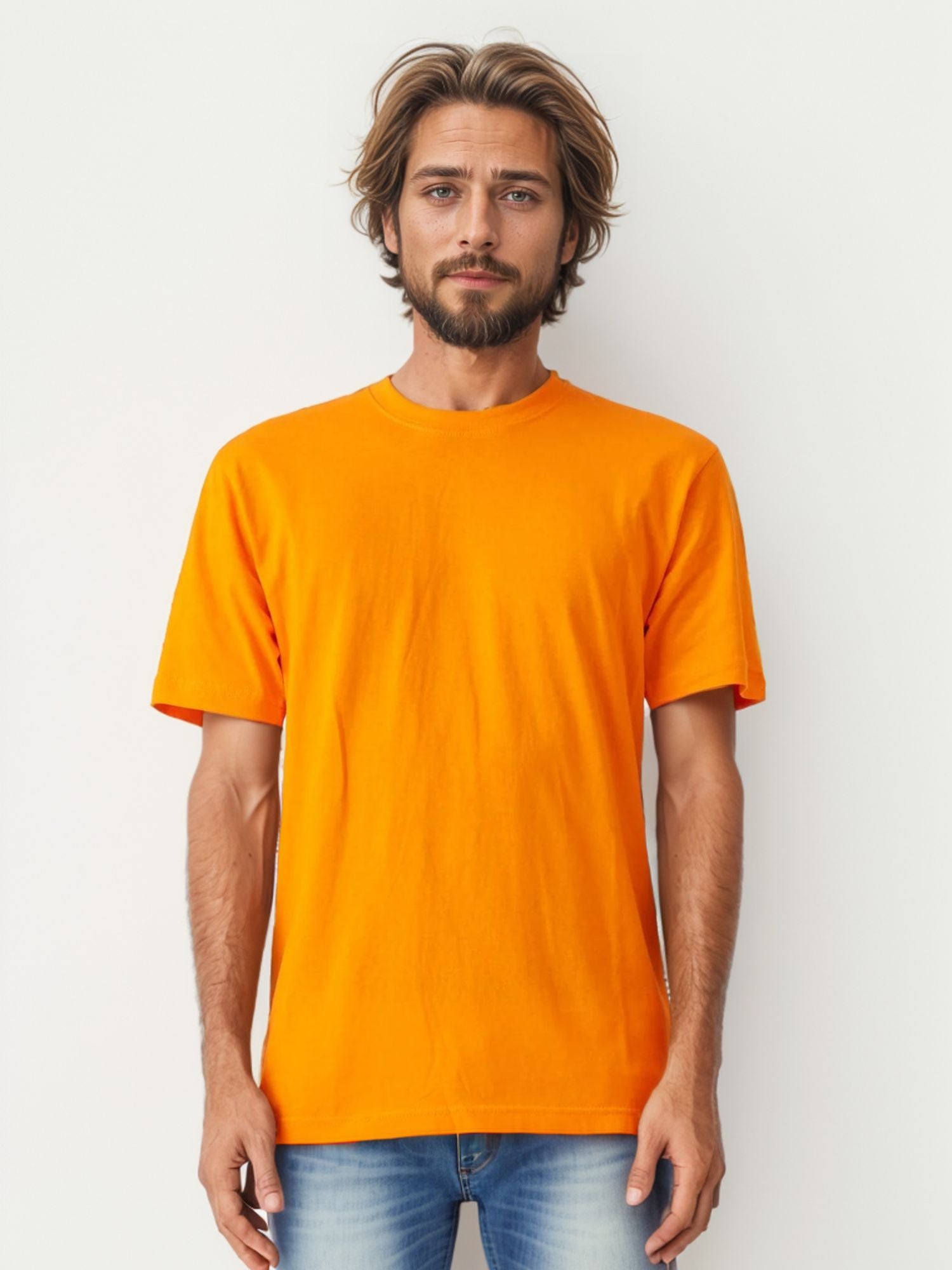 Classic Cotton T-Shirt for Men | Vibrant Spectrum Collection