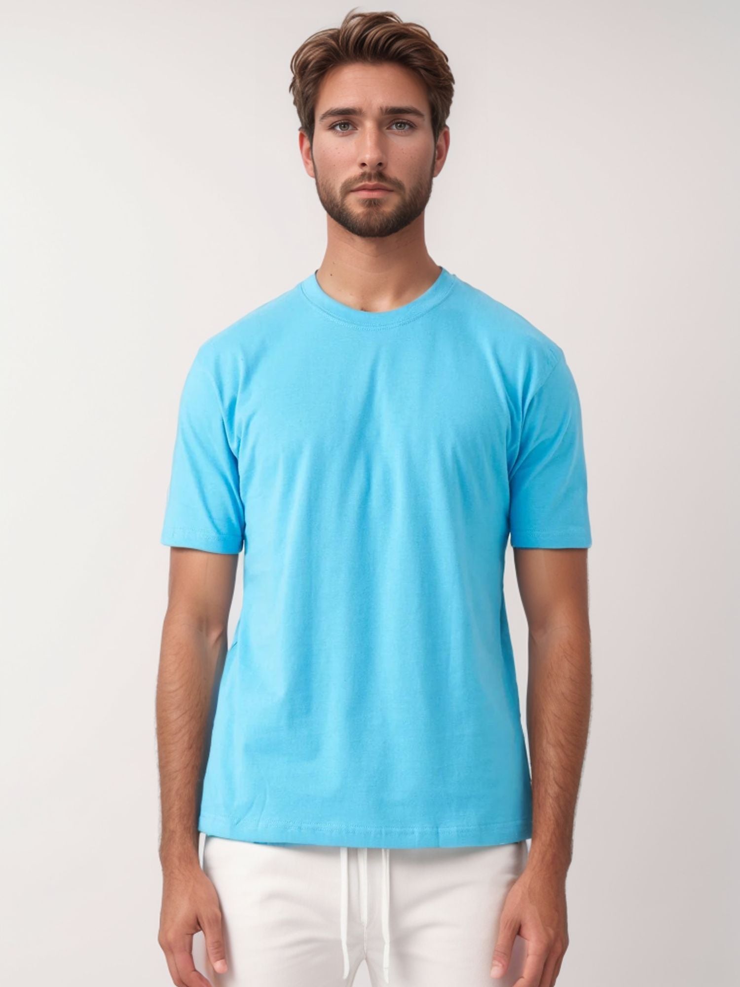 Classic Cotton T-Shirt for Men | Vibrant Spectrum Collection