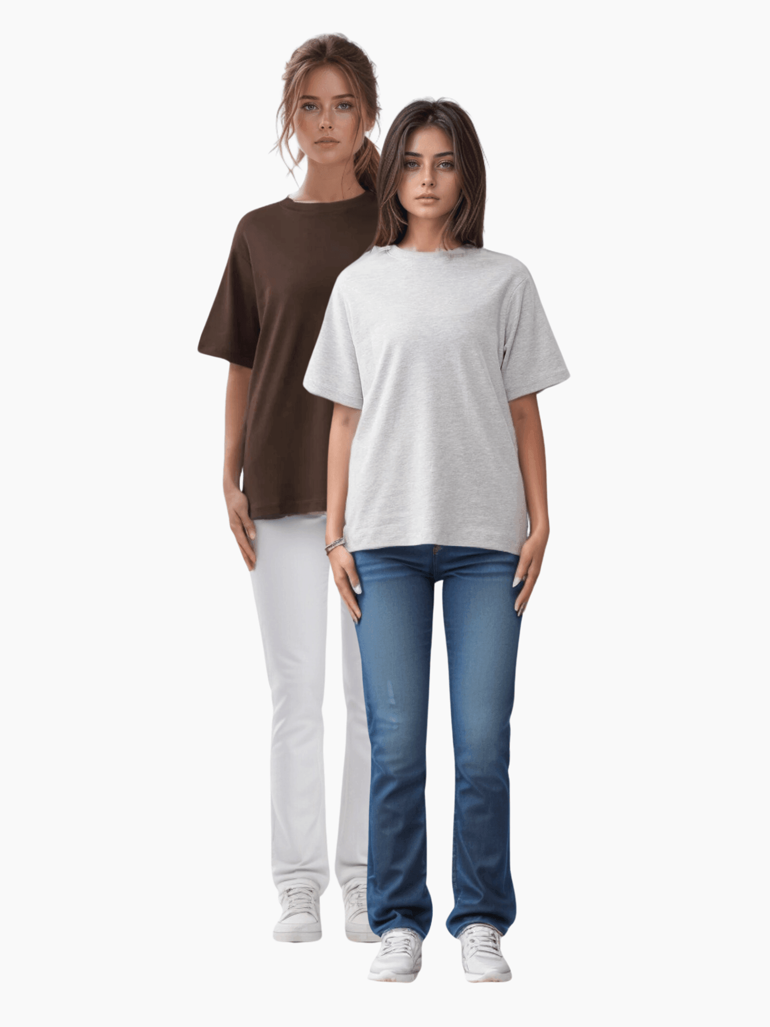 2-Pack Women’s Pima Cotton Tees | Soft, Luxurious Comfort