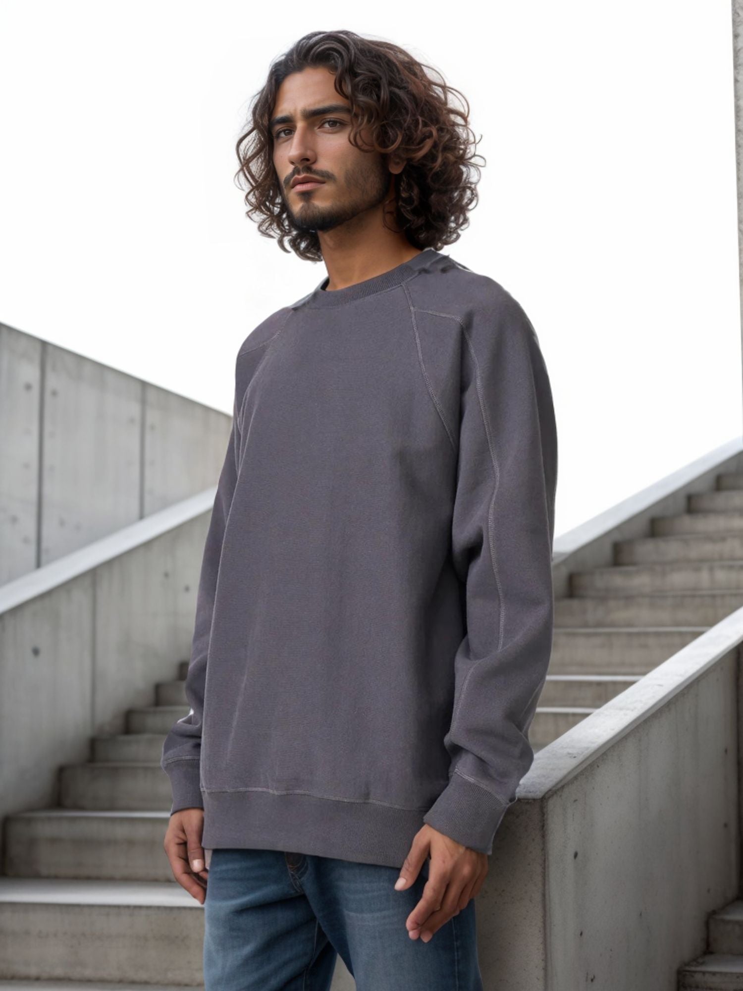 Men's Heavyweight Sweatshirt | Premium Fleece Warmth