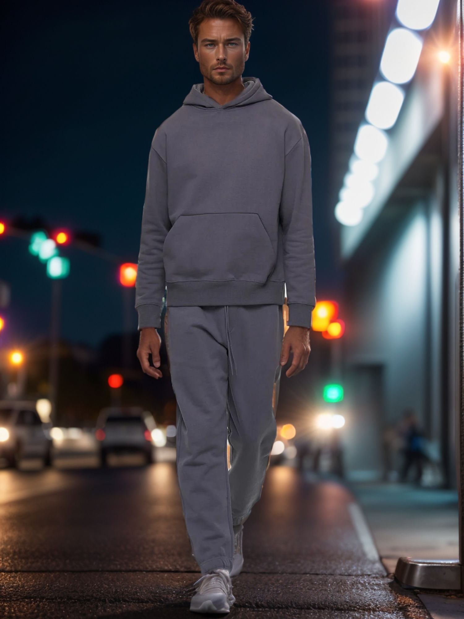 Men's Heavyweight Fleece Sweatsuit | Cozy Winter Essential