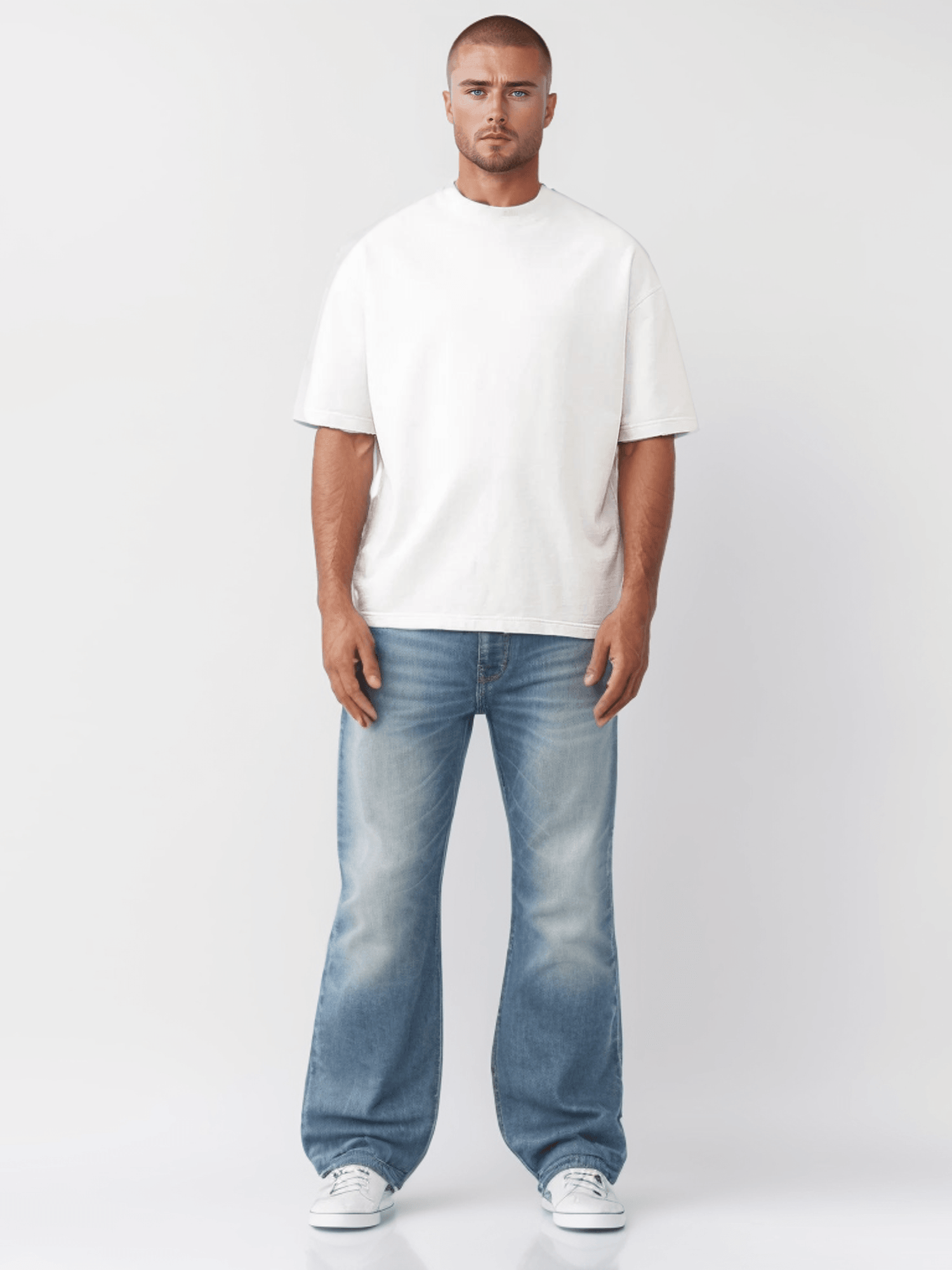 3-Pack Men's Oversized T-Shirts | Vintage-Inspired Style