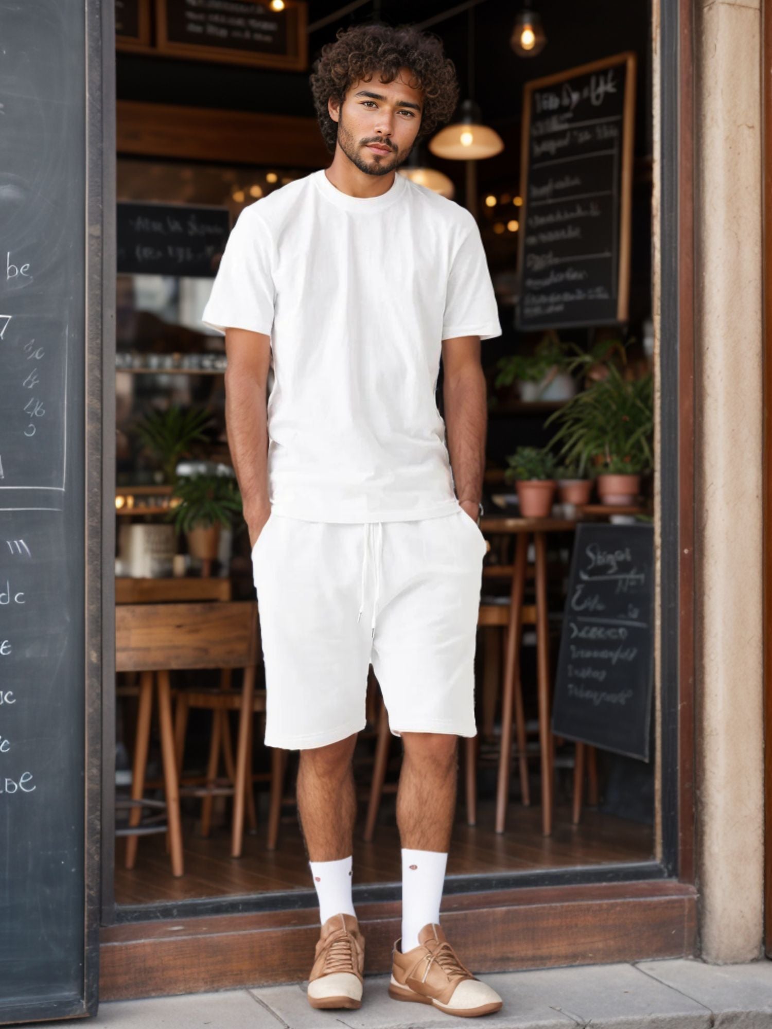 Men's T-Shirt & Sweatshorts Set | Classic Comfort Collection