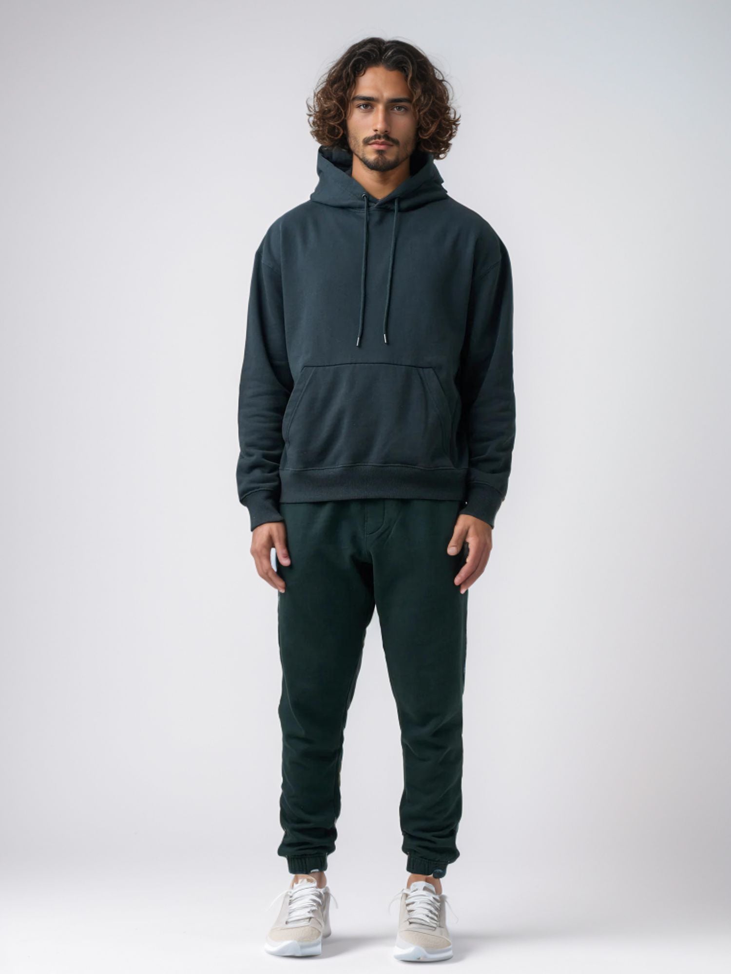 Men's Ultra-Soft Fleece Hooded Sweatsuit | Lounge in Luxury