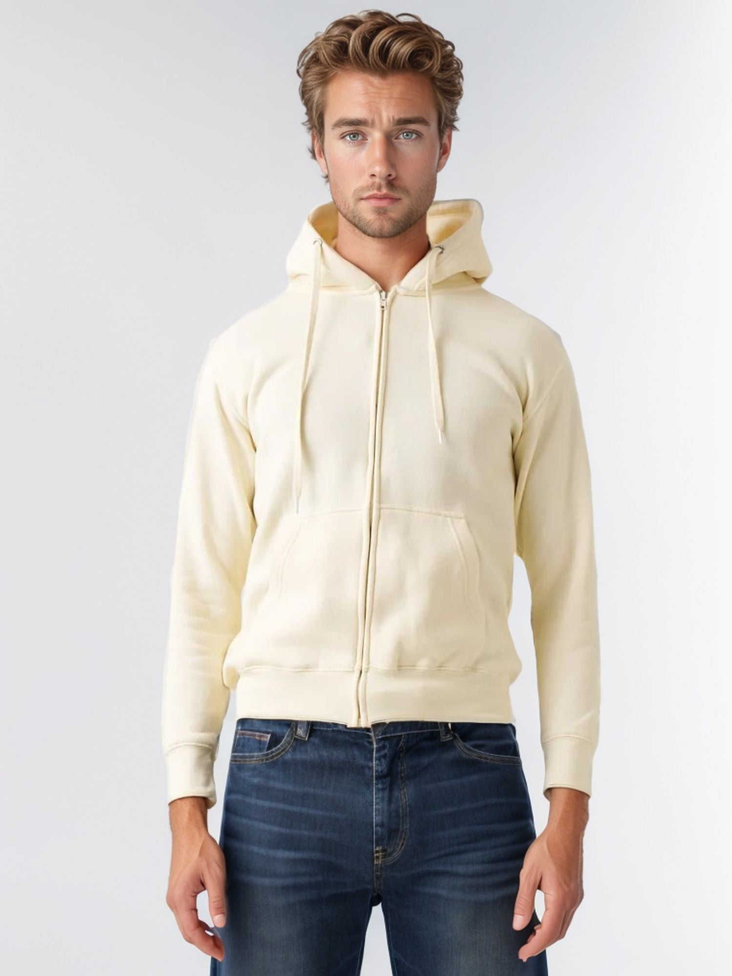 The Essential Zip-Up Fleece Hoodie | Stay Warm & Cozy