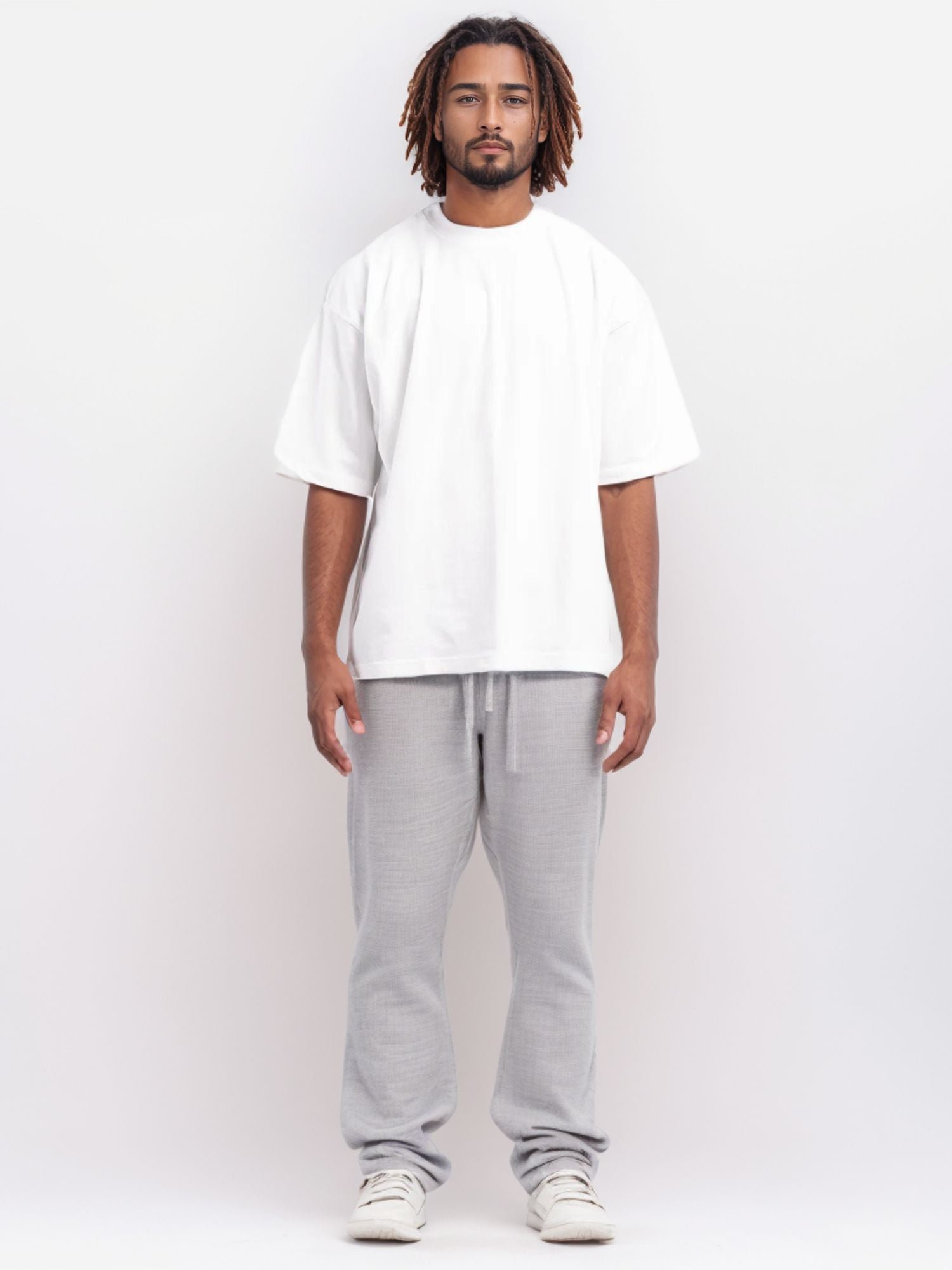 Men’s Heavyweight Cotton Oversized T-Shirt | Street Essential