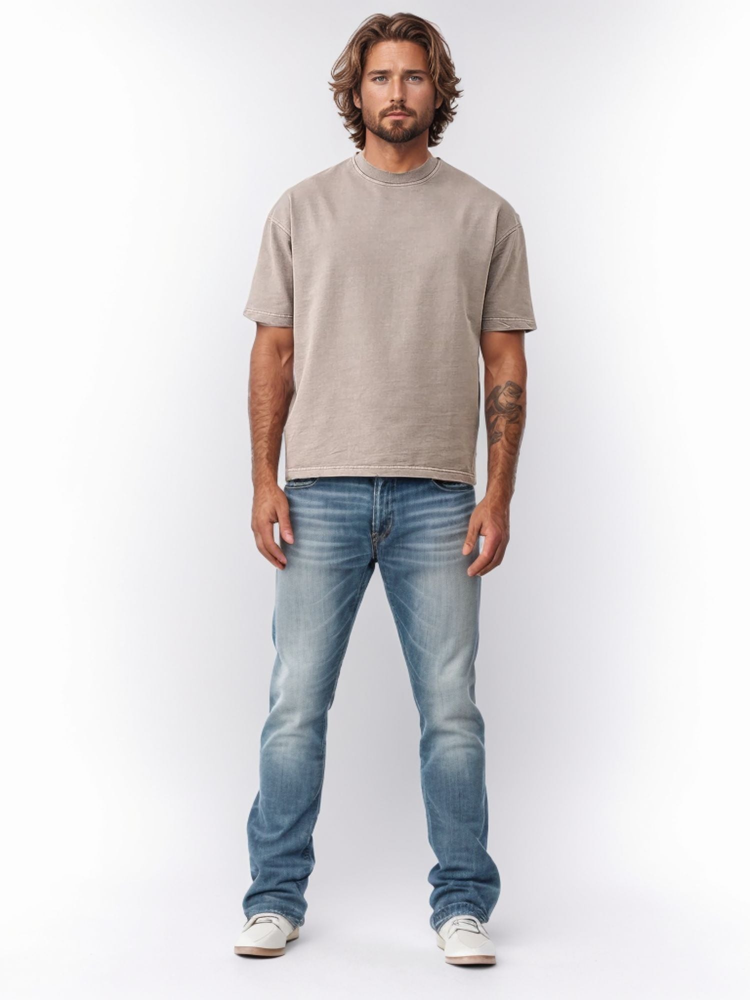 Vintage-Inspired Oversized T-Shirt | Urban Distressed Chill