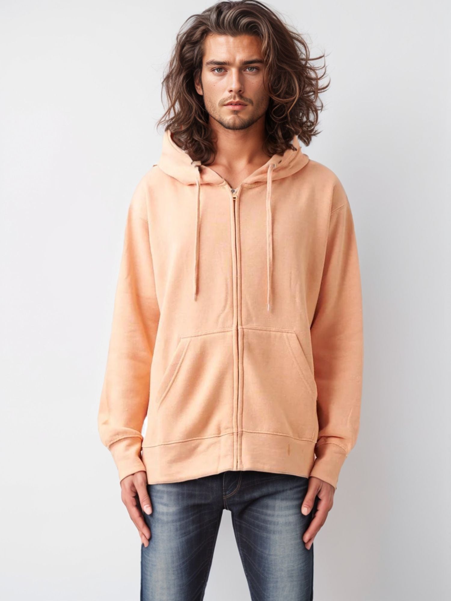 The Essential Zip-Up Fleece Hoodie | Stay Warm & Cozy