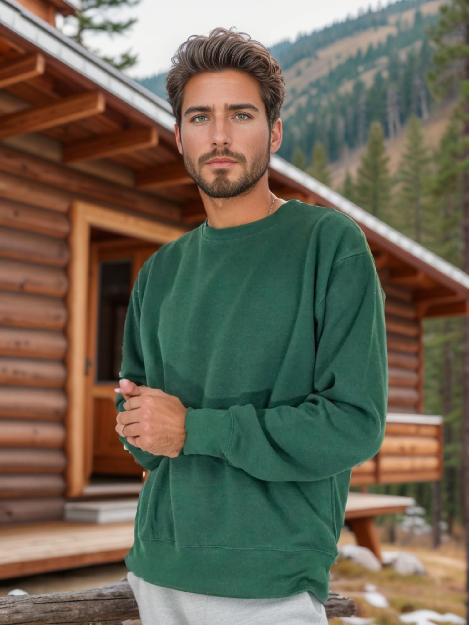 Men's Essential Sweatshirt | Cozy, Durable, Everyday Wear