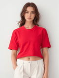 Women's Cropped T-shirt | Bold & Playful | Vibrant Energy