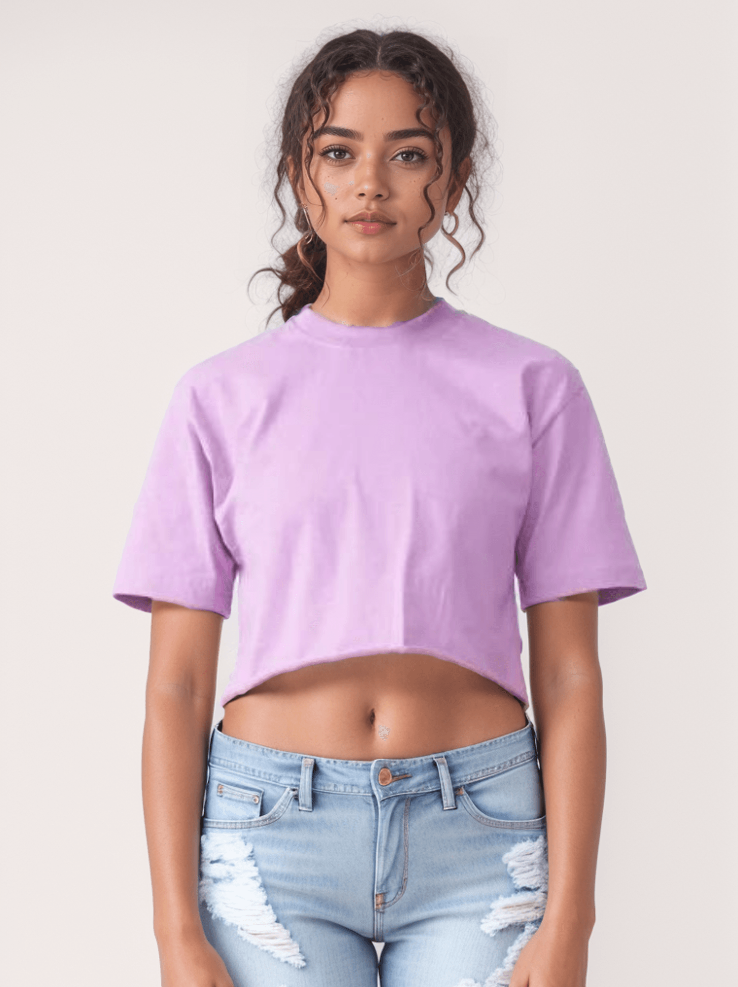 Women's Cropped T-shirt | Bold & Playful | Vibrant Energy