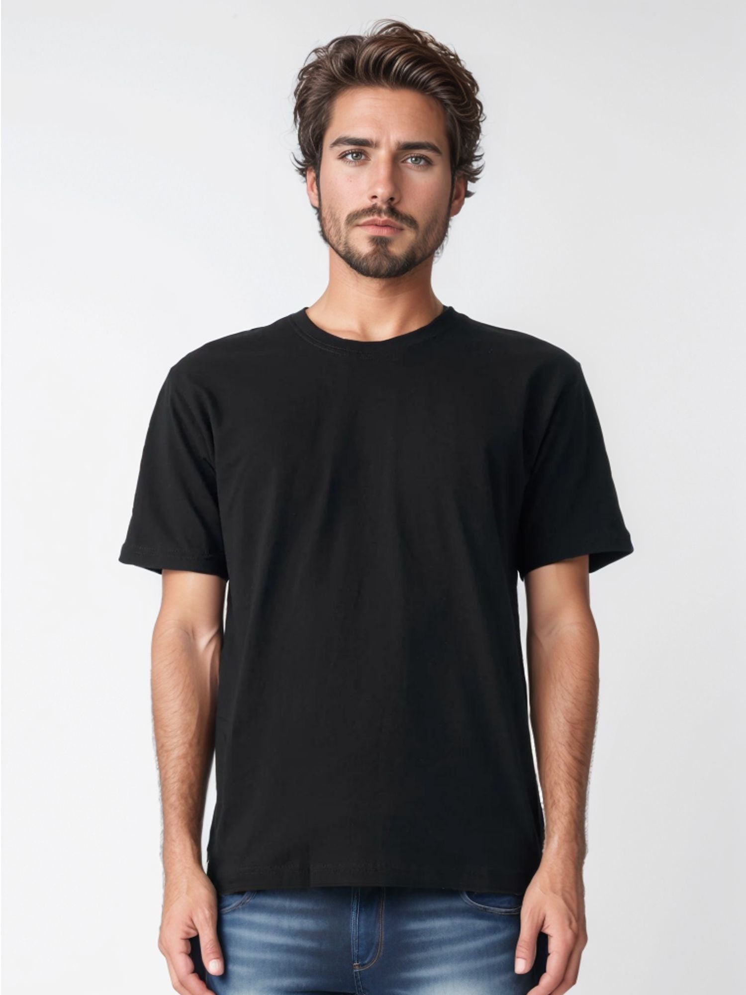 Men's Cotton Crewneck T-Shirt | Classic Comfort Collection