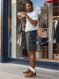 Men’s Distressed Cargo Shorts | Adventure in Comfort