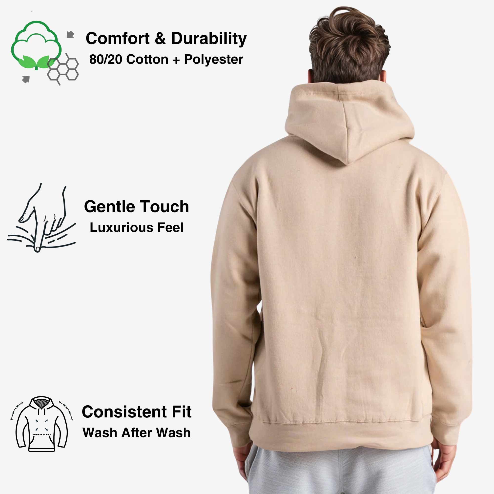 3-Pack Men’s Fleece Hoodies | Versatile, Comfortable & Stylish