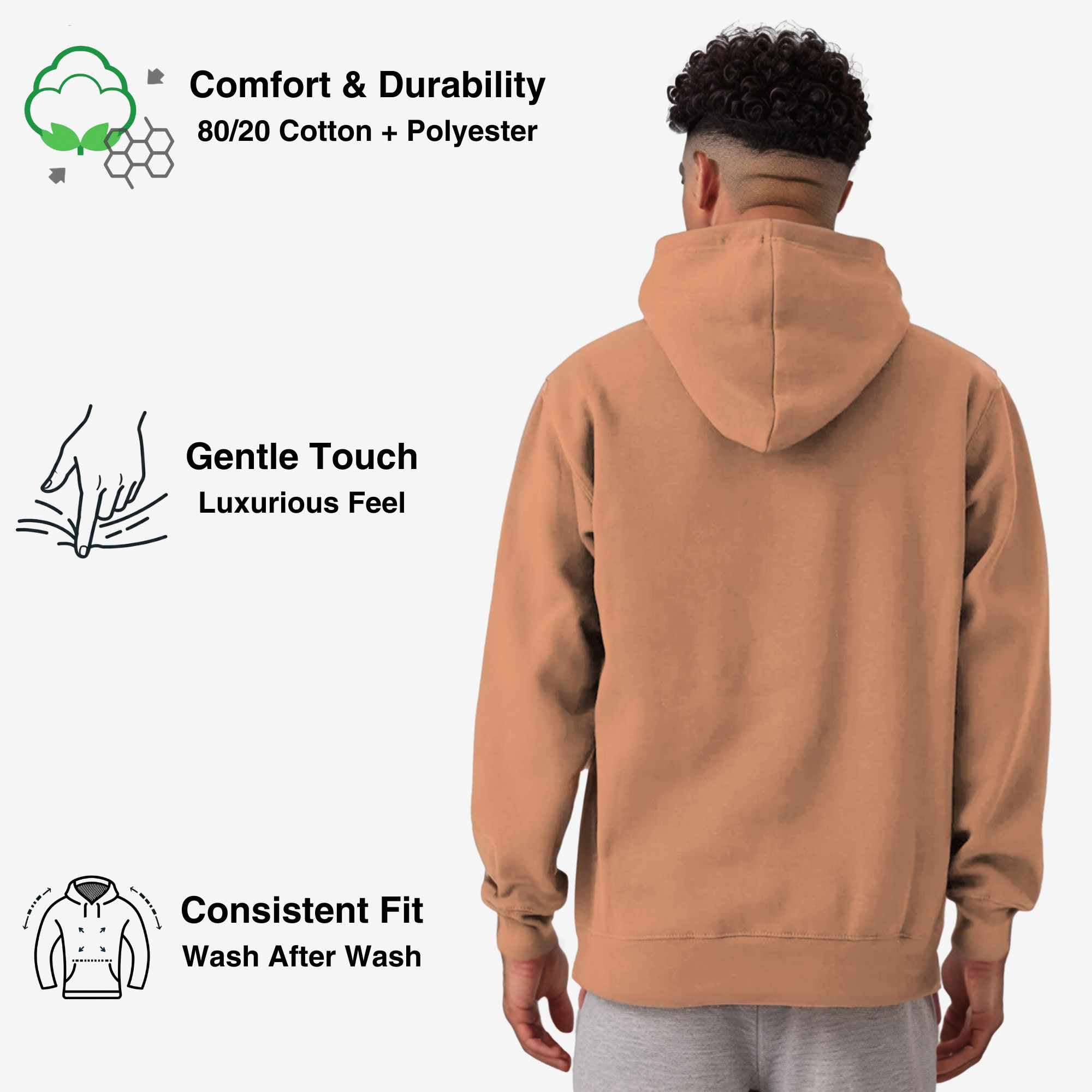 3-Pack Men’s Fleece Hoodies | Versatile, Comfortable & Stylish