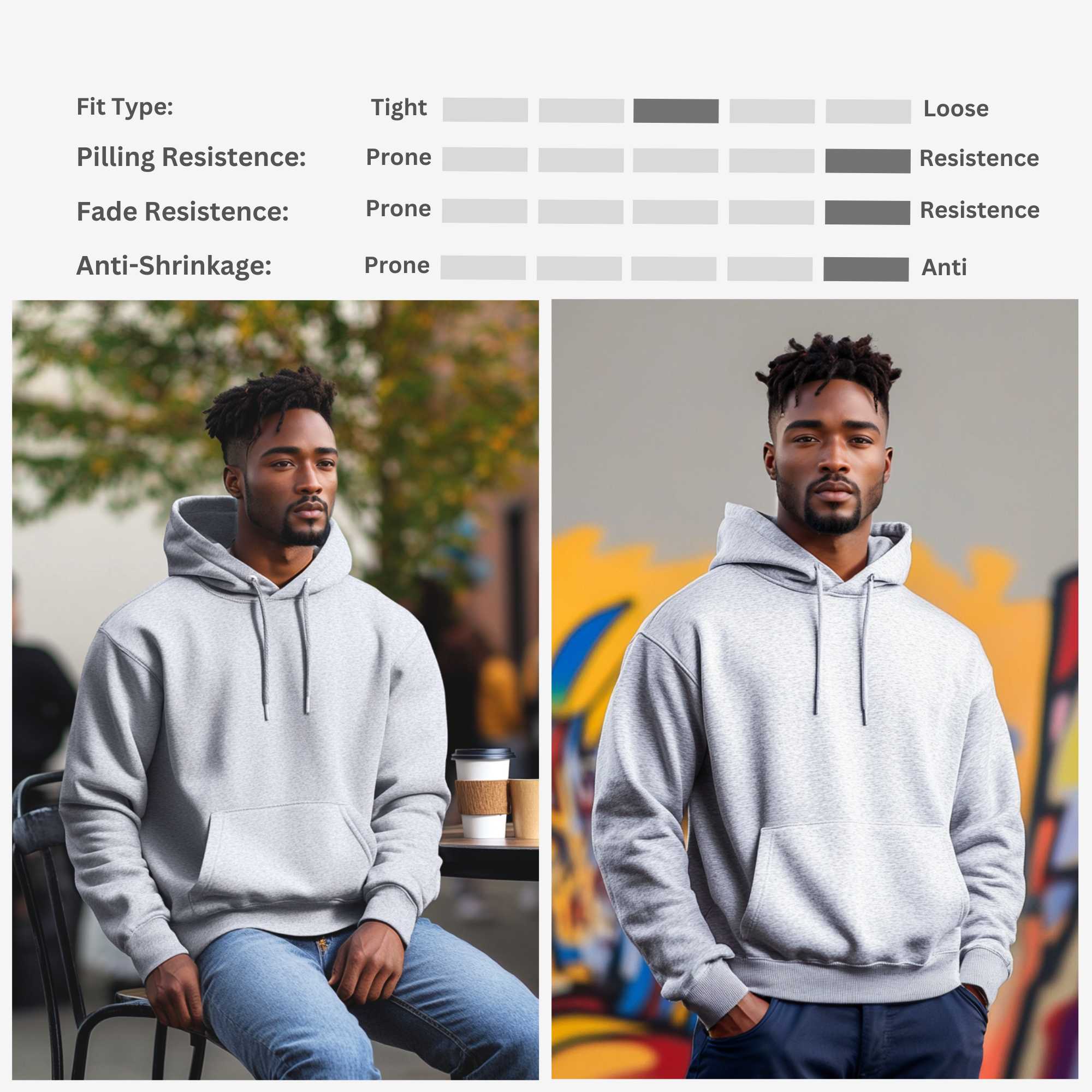 Fleece Hoodie for Men | Classic Essentials | Cozy & Stylish