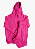 Kids heavy Blend Soft Fleece Hooded SweatSuit - 4-5T / Hot Pink - www.upstandingdeals.com