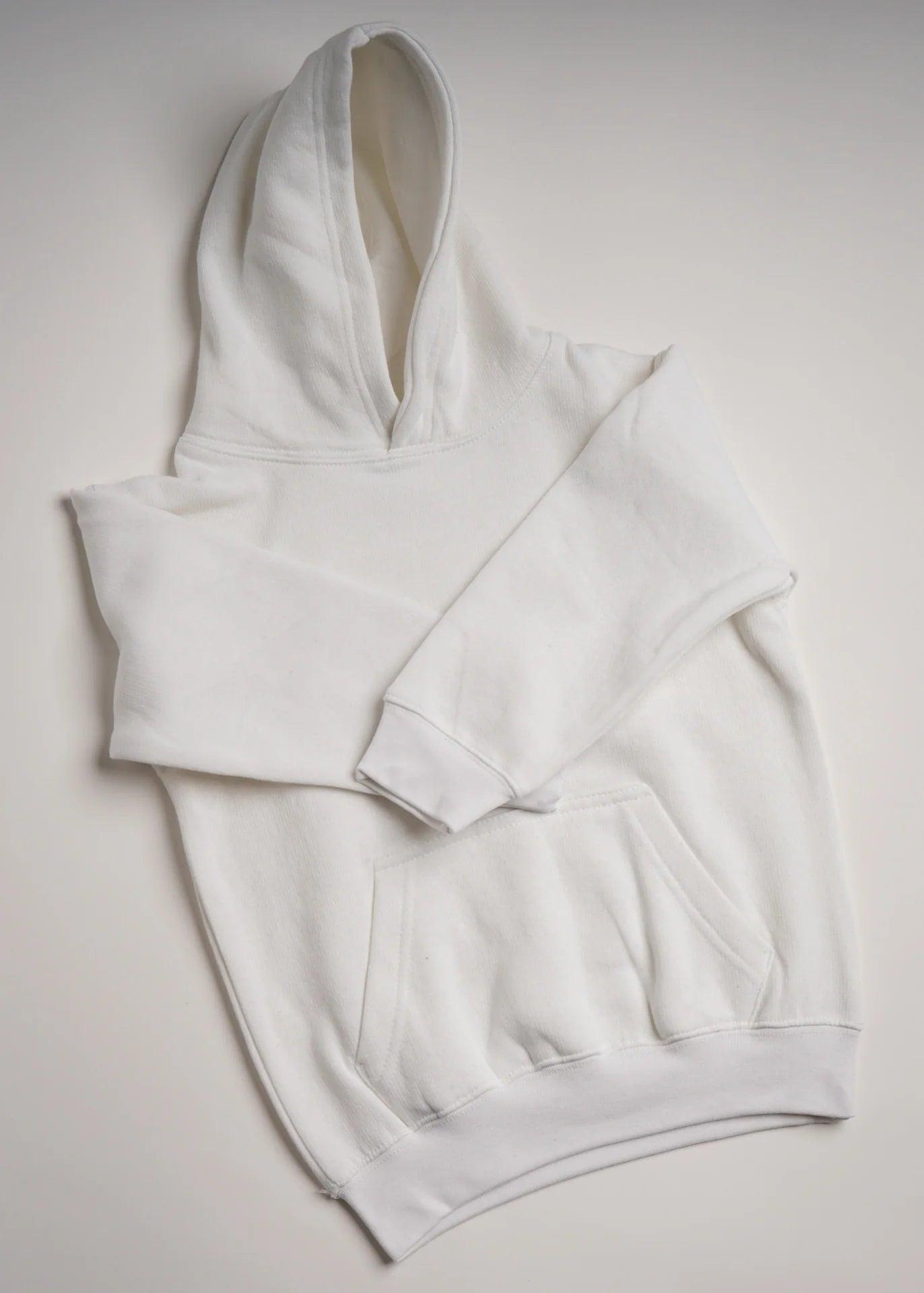 Kids Heavy Blend Soft Fleece SweatShirt - 4-5T / White - www.upstandingdeals.com