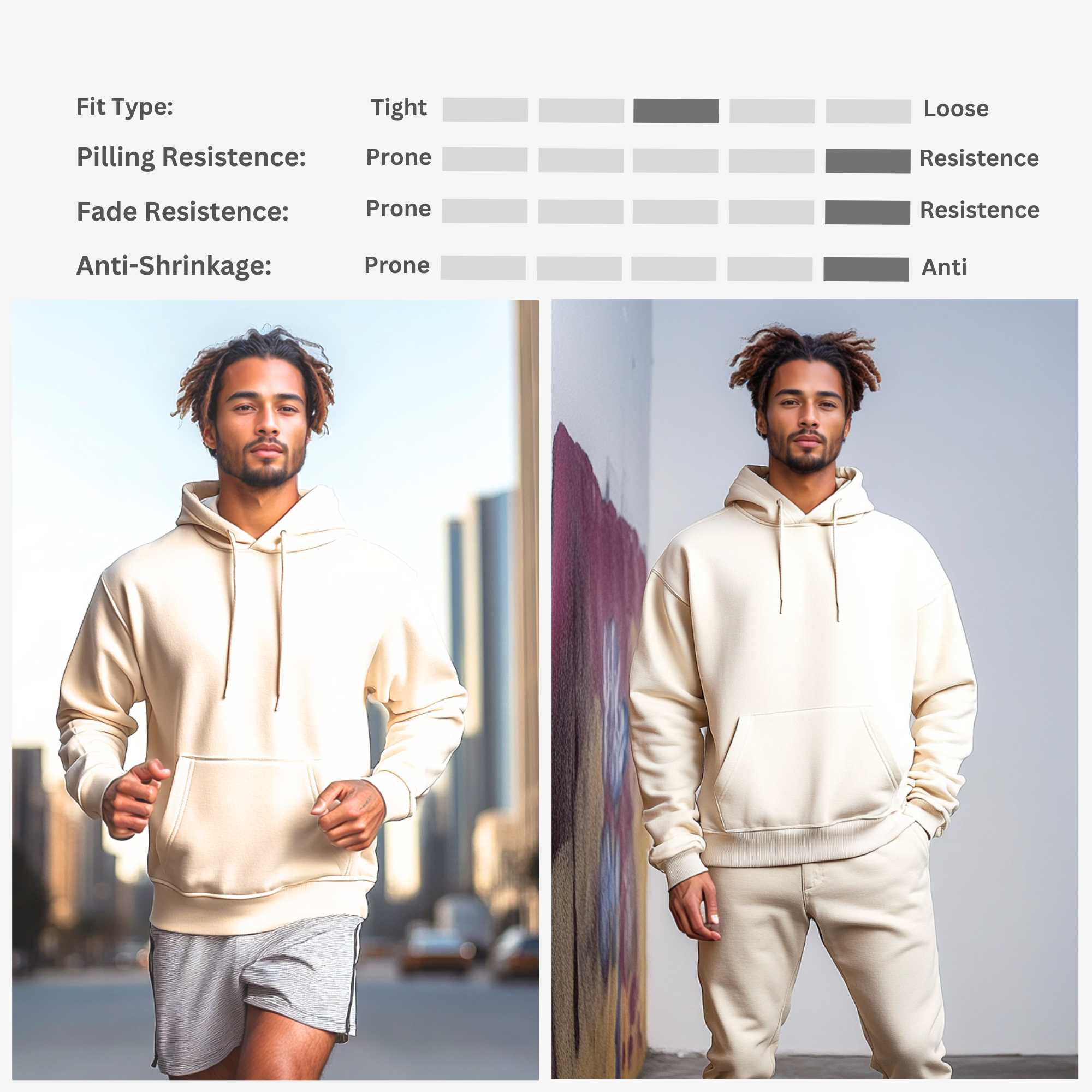 Fleece Hoodie for Men | Classic Essentials | Cozy & Stylish