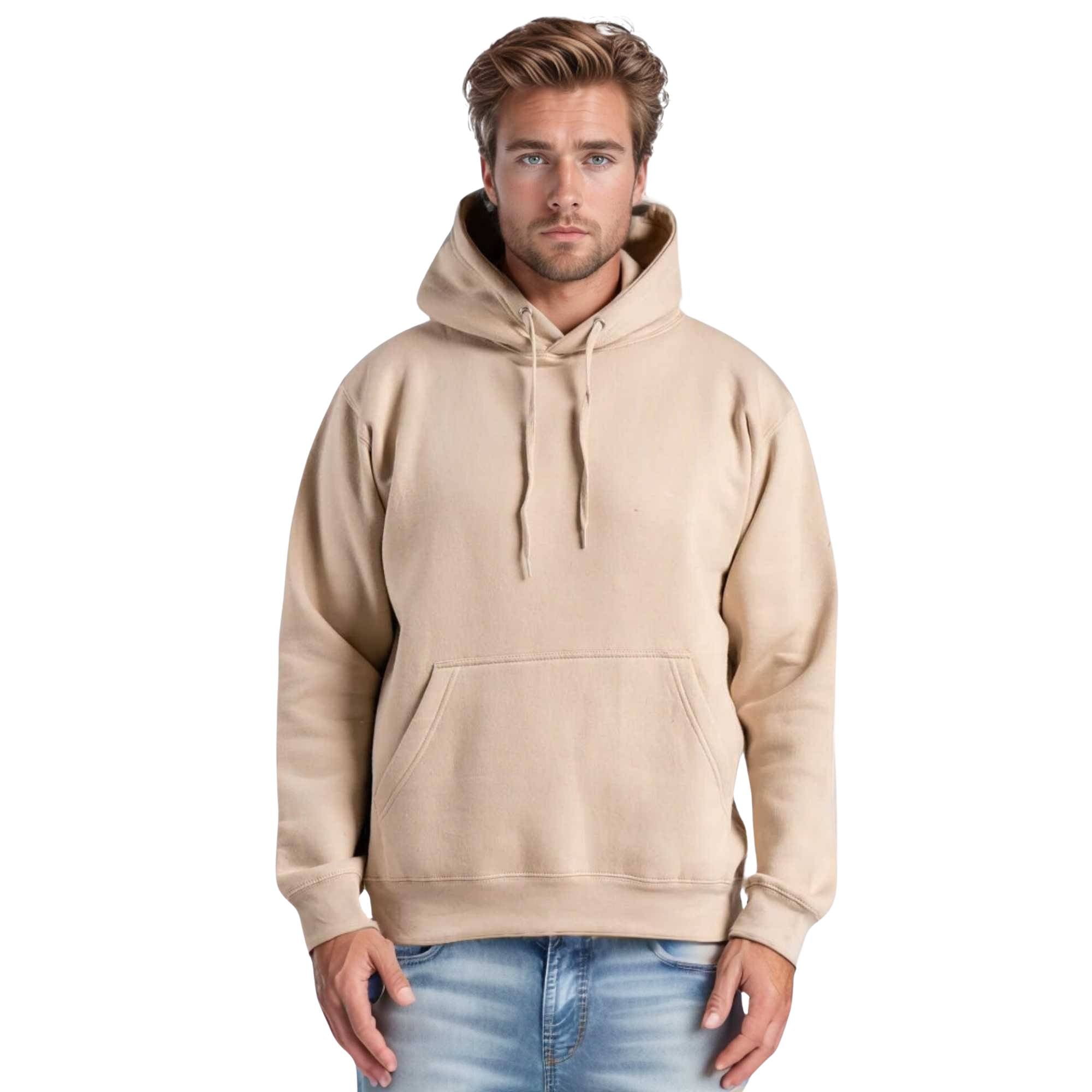 Fleece Hoodie for Men | Classic Essentials | Cozy & Stylish